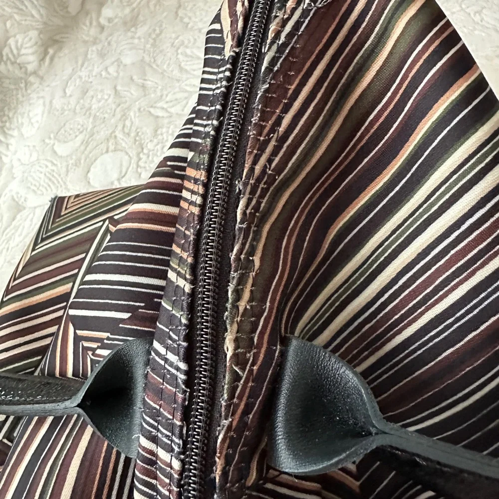 Longchamp Op Art Medium Shoulder Tote - Picture 12 of 15